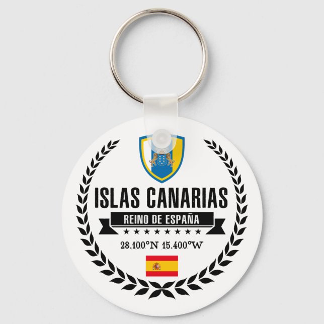 Islas Canarias Schlüsselanhänger (Vorderseite)