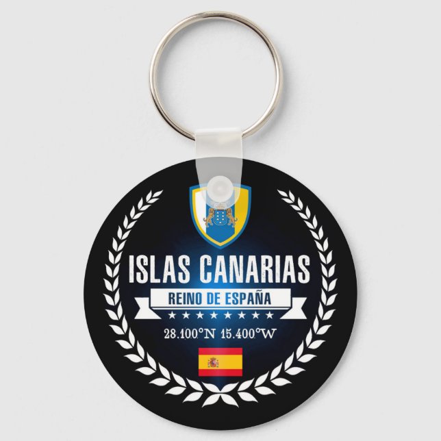 Islas Canarias Schlüsselanhänger (Vorderseite)