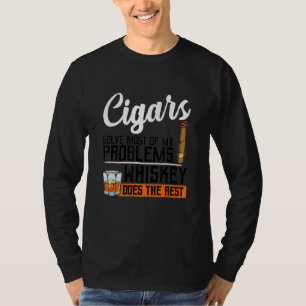 Islay Malt Whisky Zigarren Alkohol T-Shirt