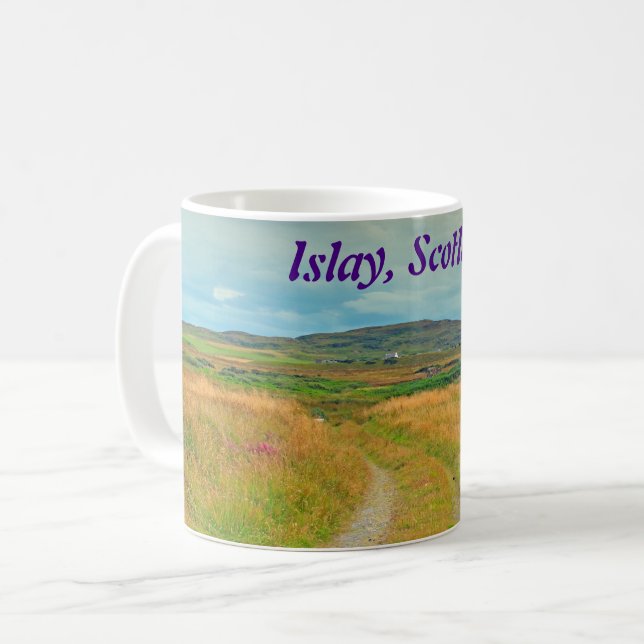 Islay, Schottland Kaffeetasse (Vorderseite Links)