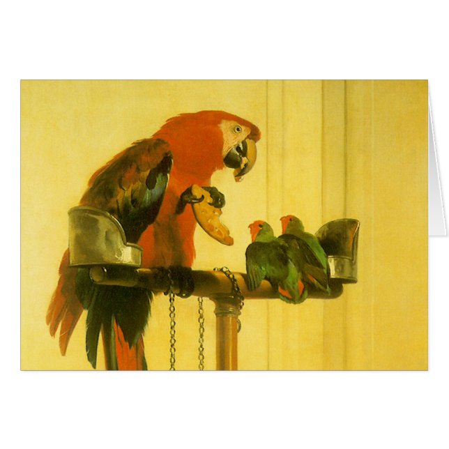 Islay, Tilco, a Macaw and Love Birds by Landseer (Vorderseite (Horizontal))