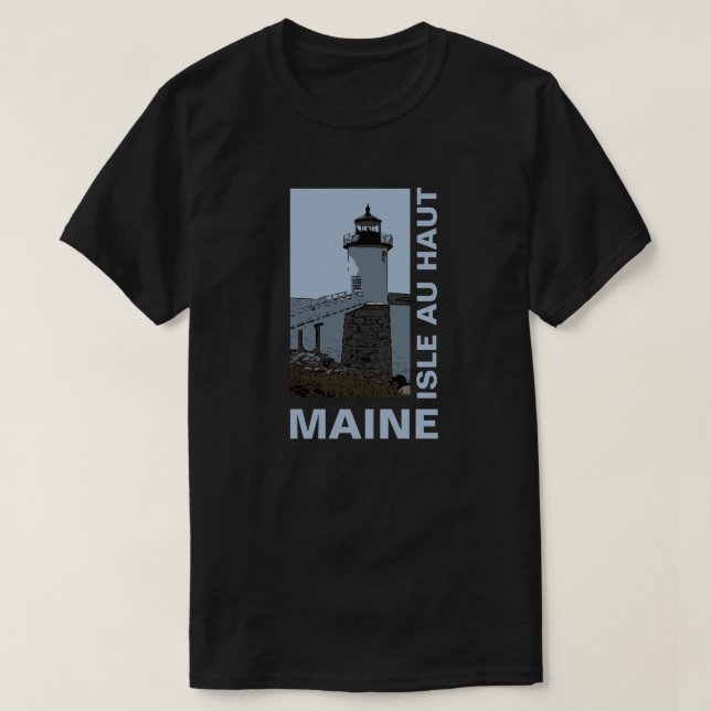 ISLE AU HAUT LIGHT T-Shirt (Design vorne)