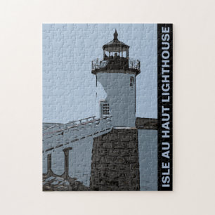 ISLE AU HAUT LIGHTHOUSE PUZZLE