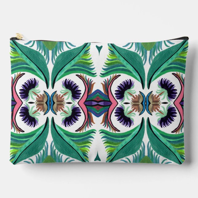 Isle-of-Ferns C/M auf Zubehör-Beutel Zubehörtasche (Vorderseite)