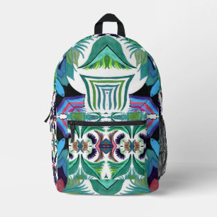 Isle-of-Ferns C/M's auf einer Bedruckter Rucksack