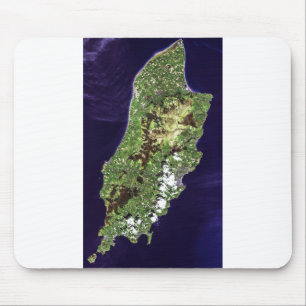 Isle of Man Aerial View Mousepad