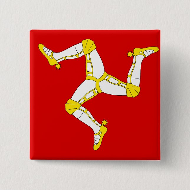 Isle of Man Button (Vorderseite)