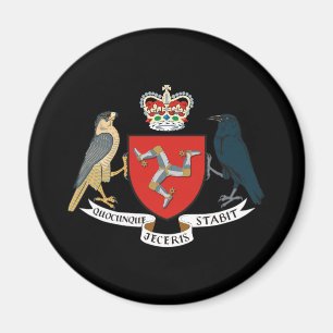 Isle of Man Coat of Arms Magnet