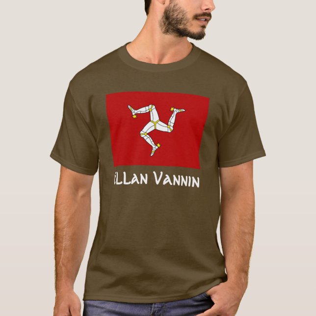 Isle of Man/Ellan Vannin T-Shirt (Vorderseite)