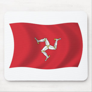 Isle of Man Flag Mousepad