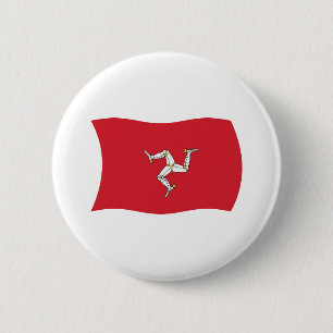 Isle-of-Man-Flaggen-Button Button