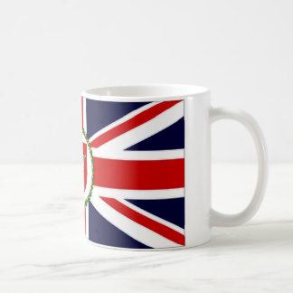 Isle of Man-Vizegouverneur-Flagge Kaffeetasse