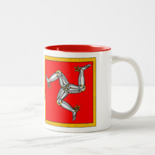 Isle of Man Zweifarbige Tasse
