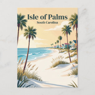 Isle of Palms, South Carolina Postkarte