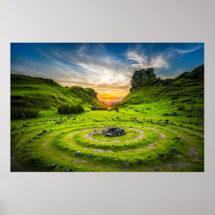 Isle of Skye, Scotland, United Kingdom Poster