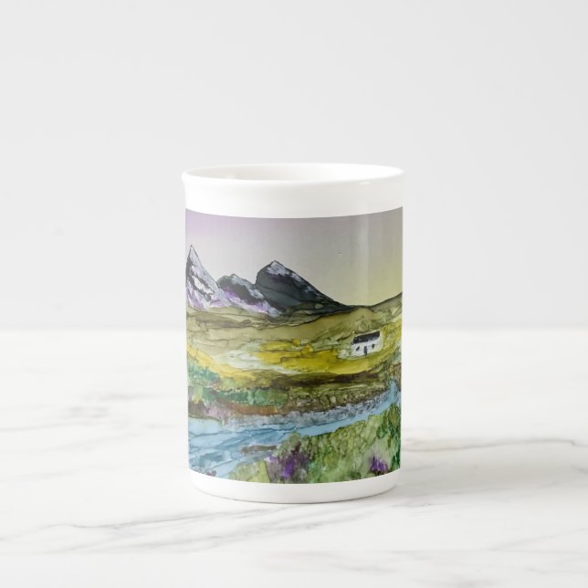 Isle of Skye Sligachan         Prozellantasse (Vorderseite)
