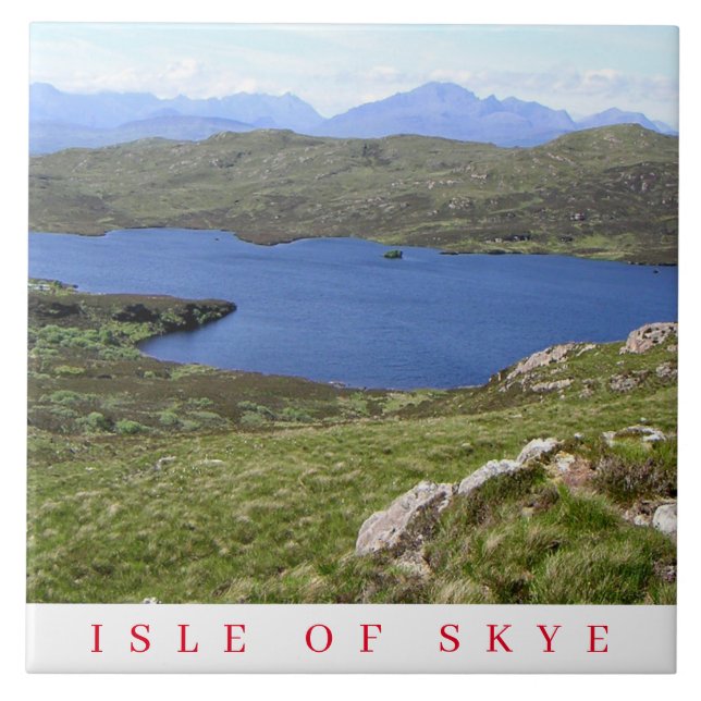 Isle of Skye View Keramik Fliesen (Vorderseite)