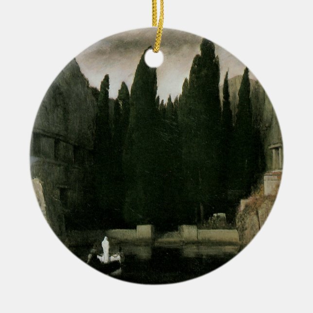 Isle of the Dead by Arnold Bocklin, Symbolismus Ar Keramikornament (Vorne)