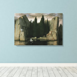 Isle of the Dead by Arnold Bocklin, Symbolismus Ar Leinwanddruck