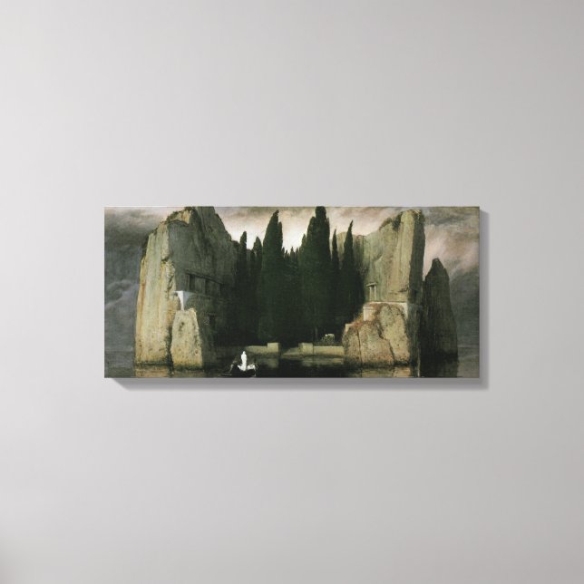 Isle of the Dead by Arnold Bocklin, Symbolismus Ar Leinwanddruck (Vorderseite)