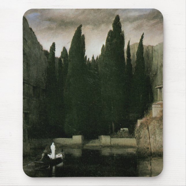 Isle of the Dead by Arnold Bocklin, Symbolismus Ar Mousepad (Vorne)