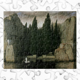 Isle of the Dead by Arnold Bocklin, Symbolismus Ar Puzzle