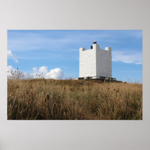 Isle of Whithorn Tower, Schottland Poster