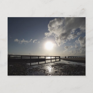 Isle of Wight Beach Postkarte