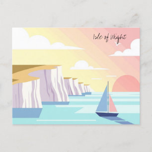 Isle of Wight England Reise Postkarte