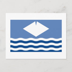 Isle of Wight Flag Postkarte