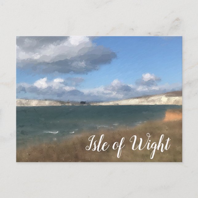 Isle of Wight Postkarte (Vorderseite)