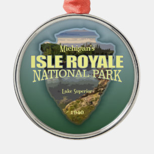 Isle Royale (arrowhead) Ornament Aus Metall