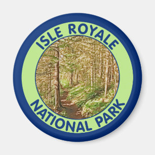Isle Royale National Park, Michigan Magnet