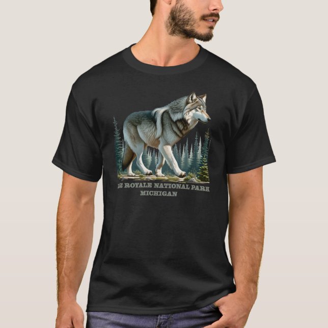 Isle Royale National Park, Michigan T-Shirt (Vorderseite)