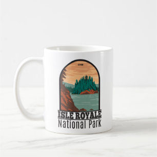 Isle Royale National Park Michigan Vintage Kaffeetasse