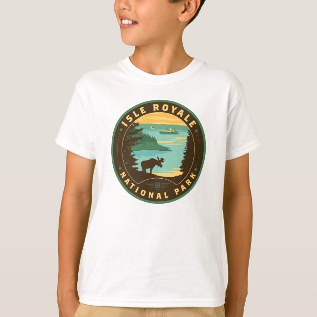 Isle Royale National Park T-Shirt (Vorderseite)