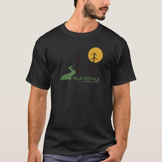 Isle Royale Nationalpark Locarno T-Shirt (Vorderseite)