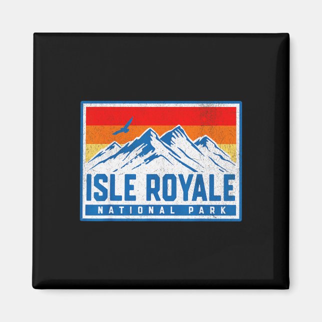 Isle Royale Nationalpark  Magnet (Vorne)