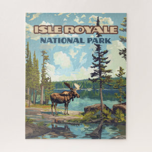 Isle Royale Nationalpark Michigan Puzzle