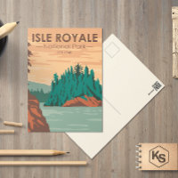 Isle Royale Nationalpark Michigan Vintag