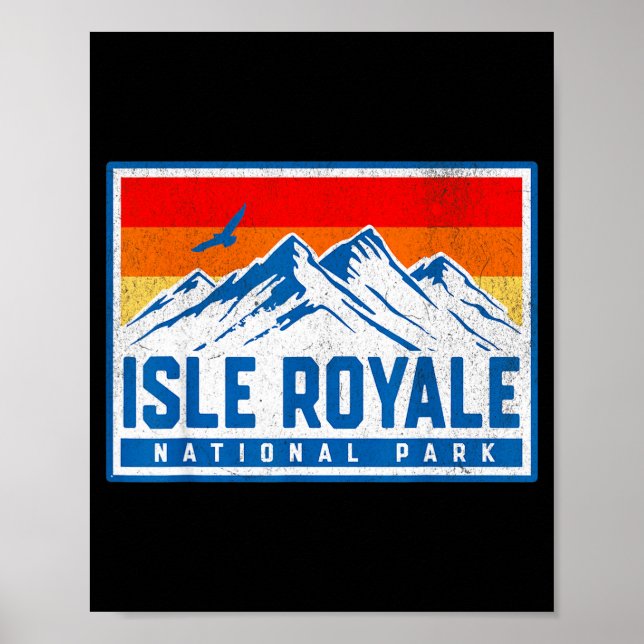 Isle Royale Nationalpark  Poster (Vorne)