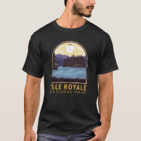 Isle Royale Nationalpark Vintages Emblem