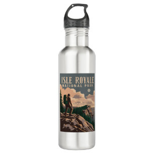 Isle Royale Nationalpark Zurpackung Reisen Art Edelstahlflasche