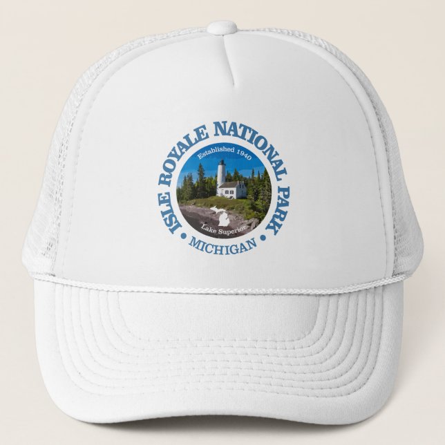 Isle Royale NP2 Truckerkappe (Vorderseite)