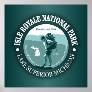 Isle Royale NP Poster