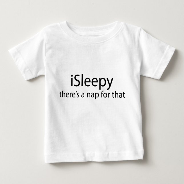 iSleepy für Baby Baby T-shirt (Vorderseite)