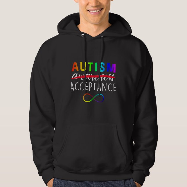 Ism Acceptance Autism Awareness 38 Hoodie (Vorderseite)