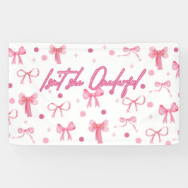 Isn't She Onderful First Birthday Banner
