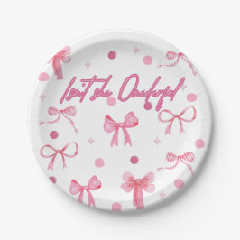 Isn't she Onederful party paper plates Pappteller