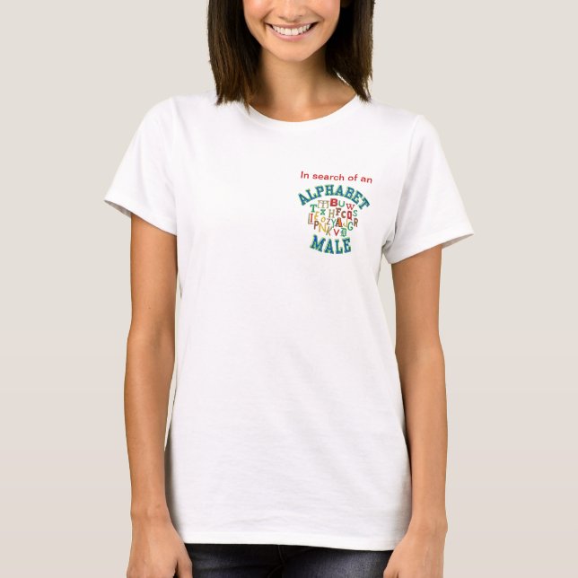 ISO-T - Shirt in bestickter Form (Vorderseite)